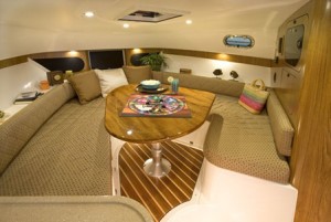 Pursuit Boat Interior