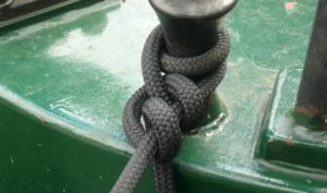 Round Turn and Two Half Hitches knot